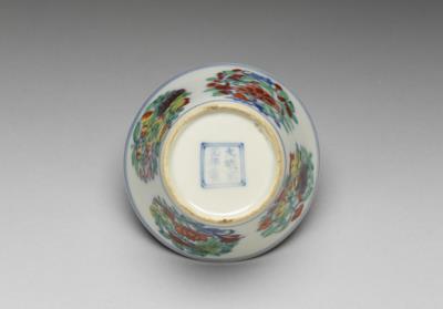 图片[3]-Cup with doucai polychrome decoration of flowers, Ming dynasty, Chenghua reign (1465-1487)-China Archive